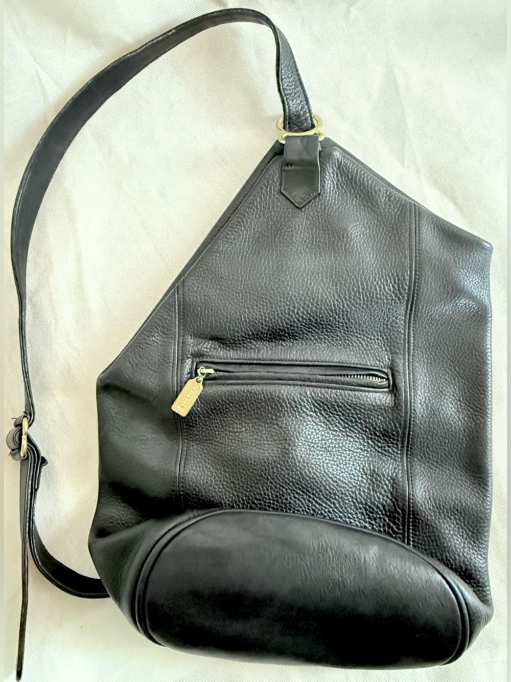 COACH Vintage Sonoma Flat Pack Sling Backpack Leather Convertible Crossbody 4944 - Picture 11 of 16